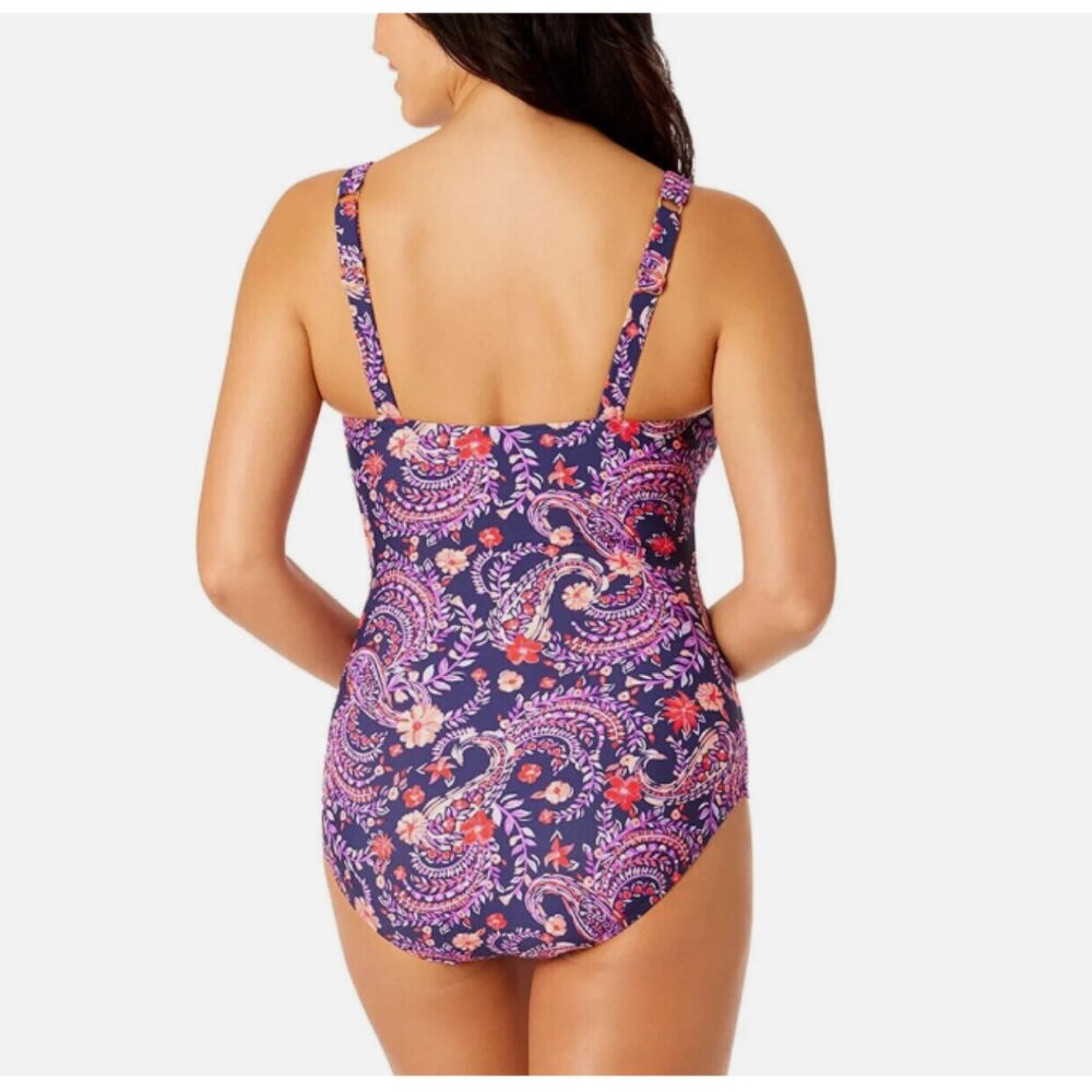 Lands' End Ladies' Swimsuit, Light Purple, XS - Picture 3 of 3